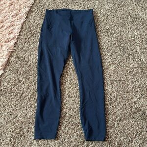 Lululemon leggings (Navy Blue) Size 8